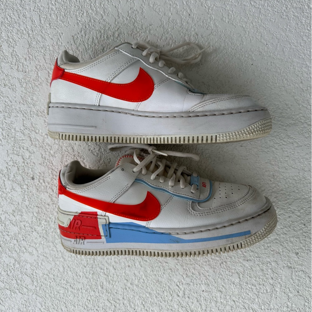 Nike Women’s Air Force 1 Shadow SE 'Team Orange Blue'